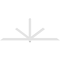 Ekena Millwork Kennewick Architectural Grade PVC Gable Bracket, 108"W x 40 1/2"H x 2"D x 4"F, 9/12 Pitch GBP108X41X0204KEN00 - alternate 3